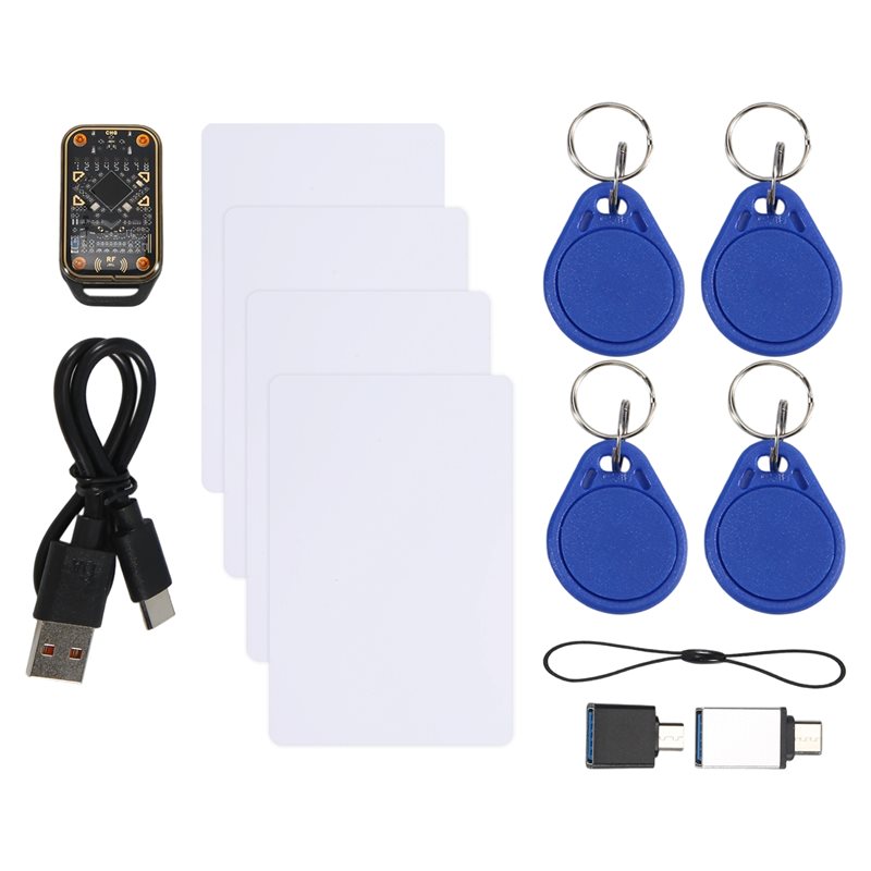 Smart Card Reader - 4XCUID Schlüsselanhänger/Kartenleser Chameleon Ultra RFID Smart
