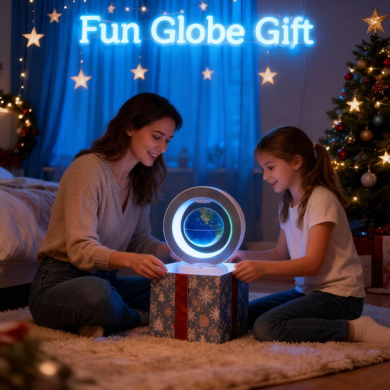 Office Tech And Gadgets - Schwebender Globus Bluetooth-Lautsprecher, schwebende Lampe, coole