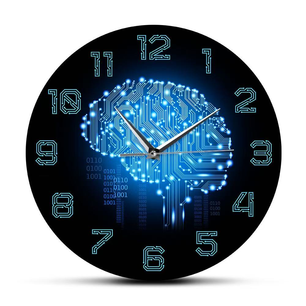Tech Brain Wanduhr Binärcode K – The Office It Tech Bewertung und Preis