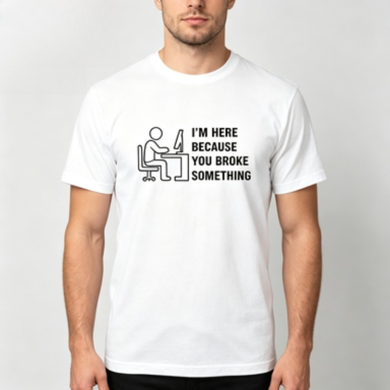 Weiches Baumwoll-T-Shirt für H – The Office It Tech Bewertung und Preis