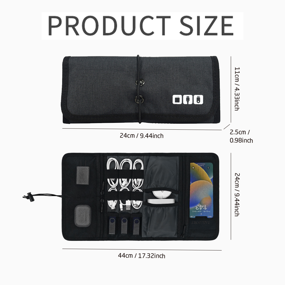 Tech-Organizer-Tasche Kabelauf – Office Tech For Home Bewertung und Preis